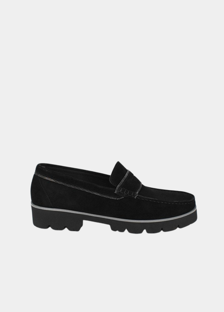 Vittoria Mengoni Plush Black Premium Loafers