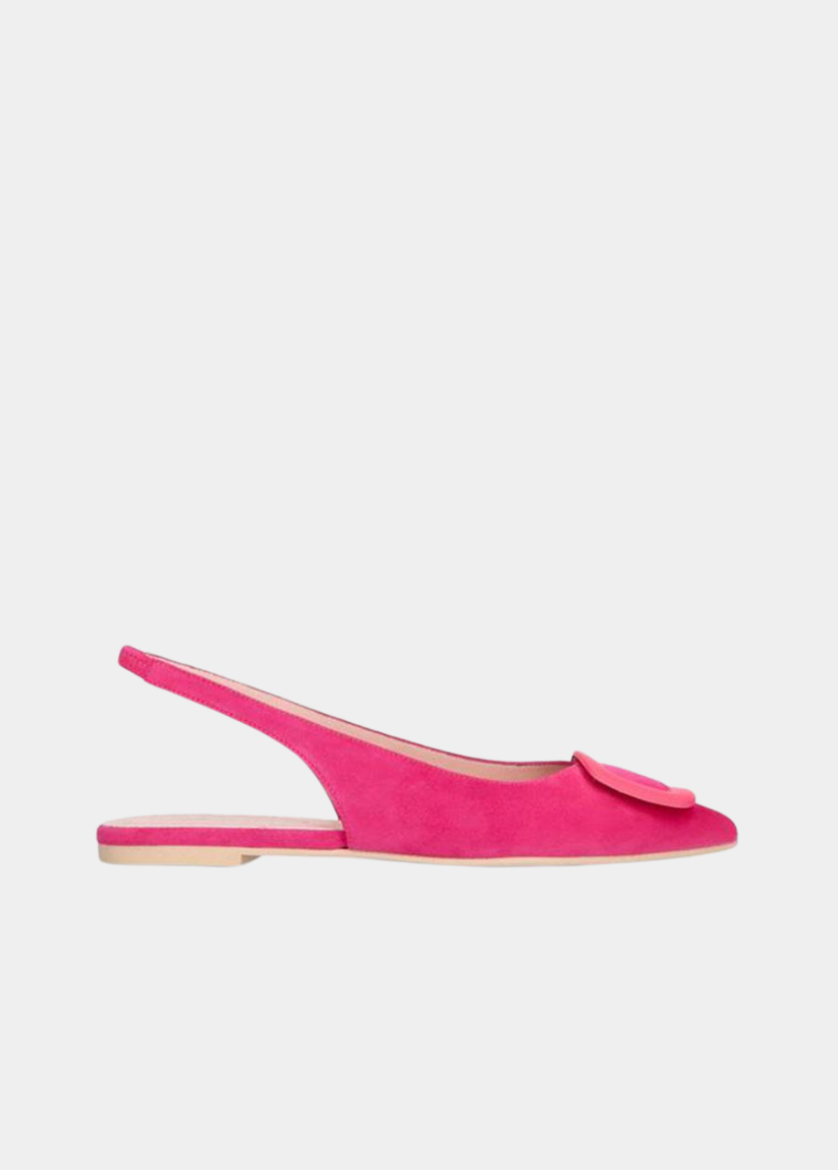 Pretty Ballerina Deluxe Pink Slingbacks