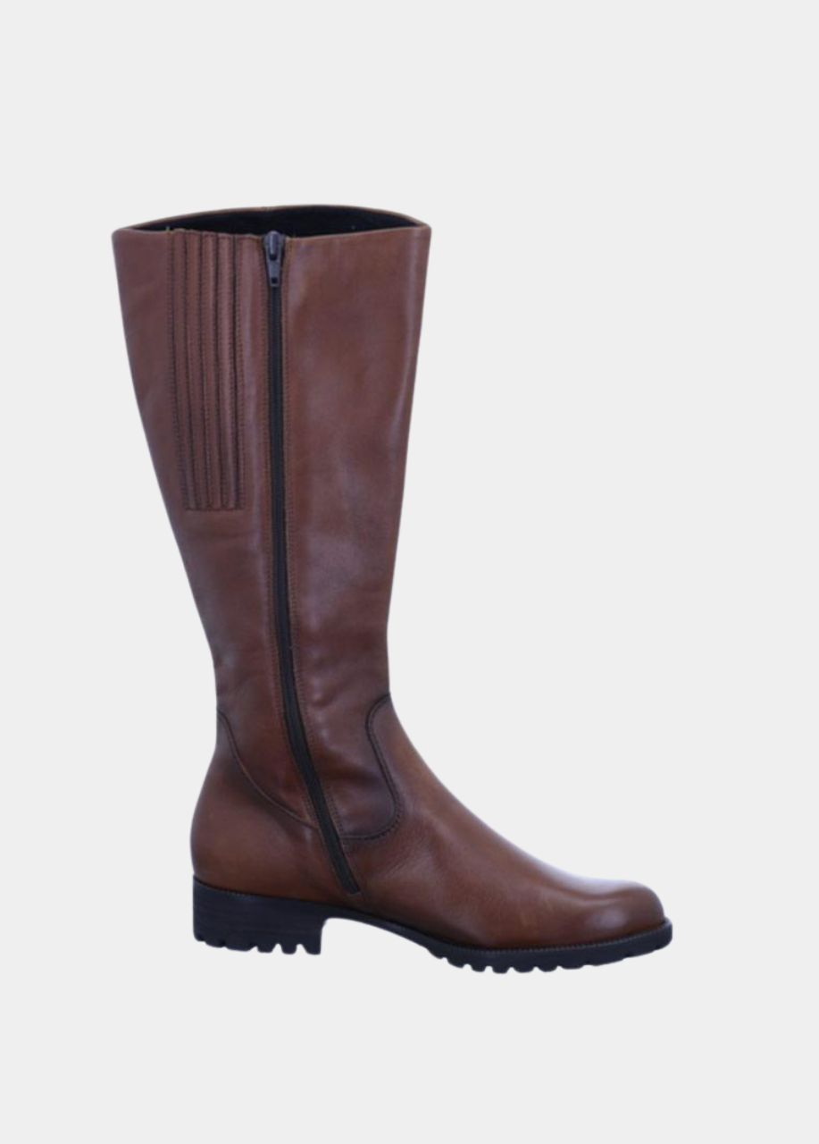 Semler Premium Leather Cognac Long Boots