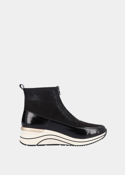 Remonte Sporty Front Zip Ankle Boots