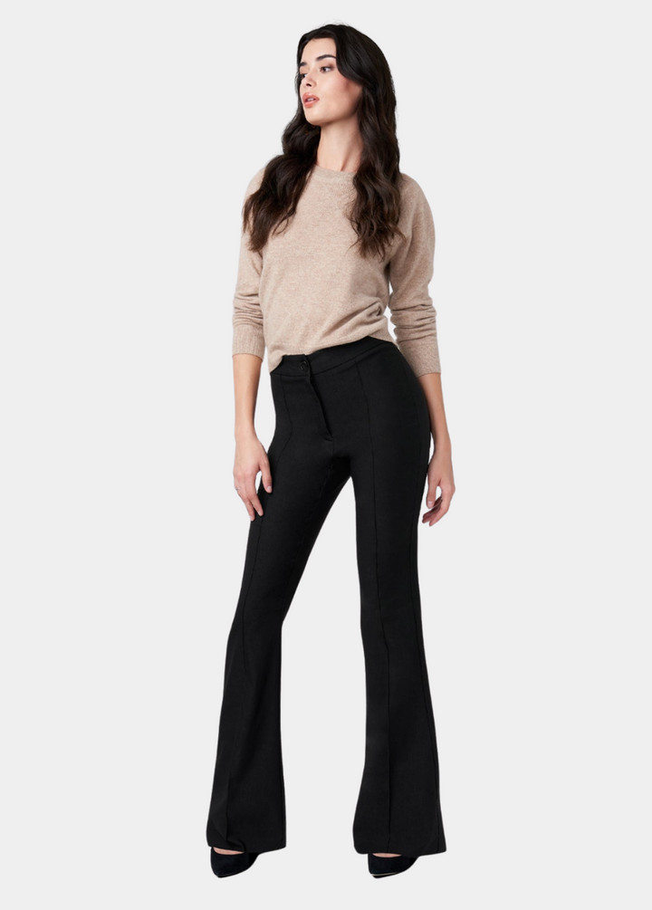 Tall High Waist Flare Dress Pants