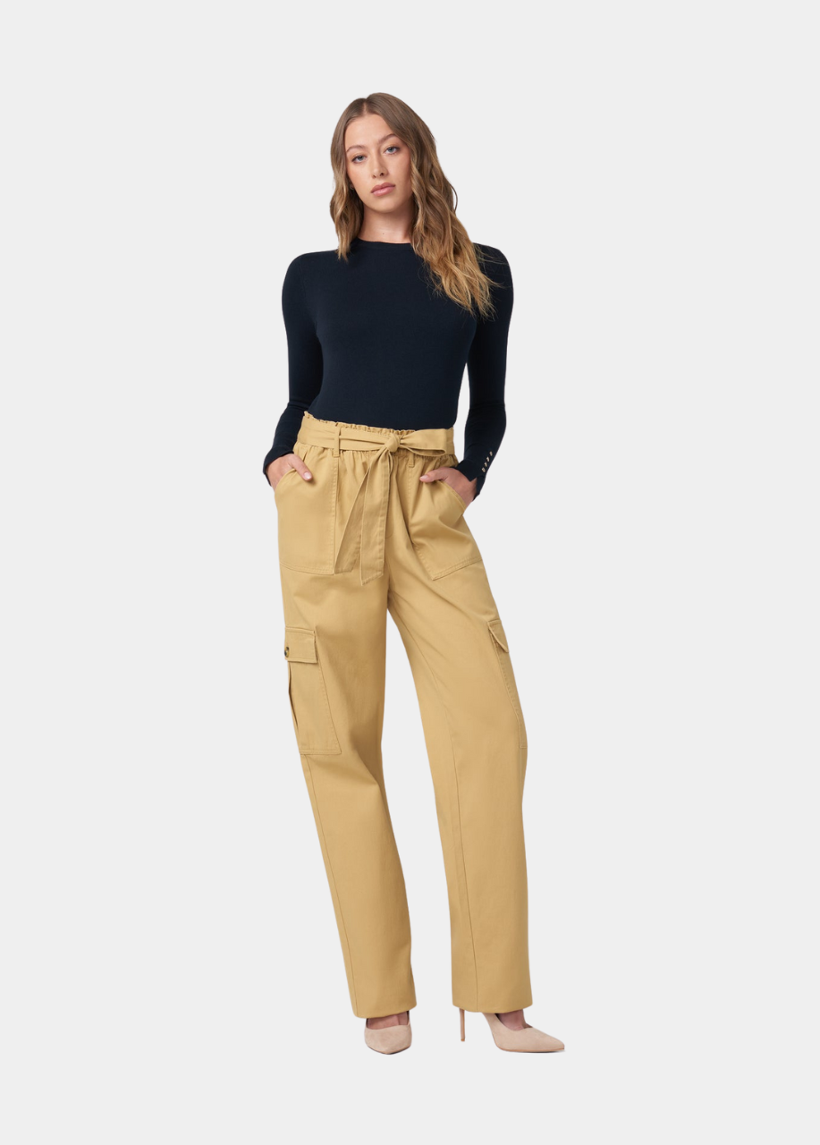 Brooklyn Cargo Pants with Tie