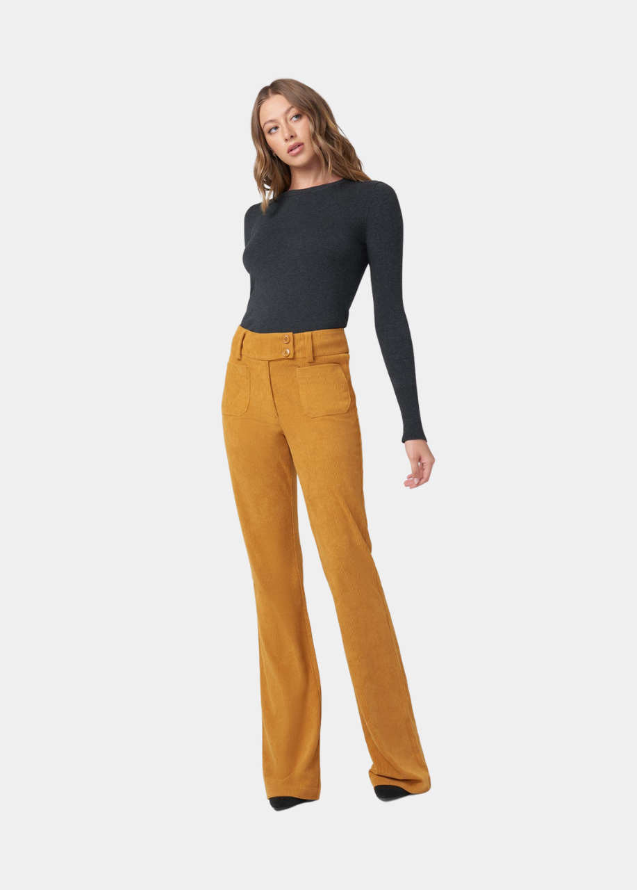 Tall Kingston Corduroy Flare Pant