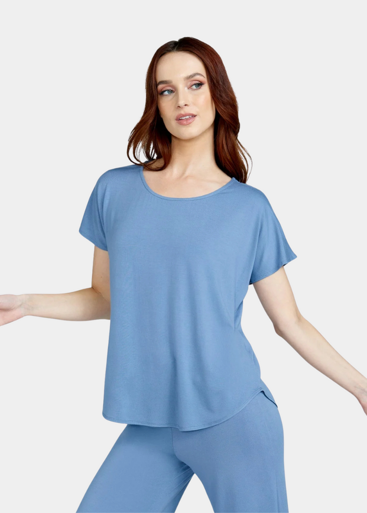 Tall Evelyn Scoop Neck Top