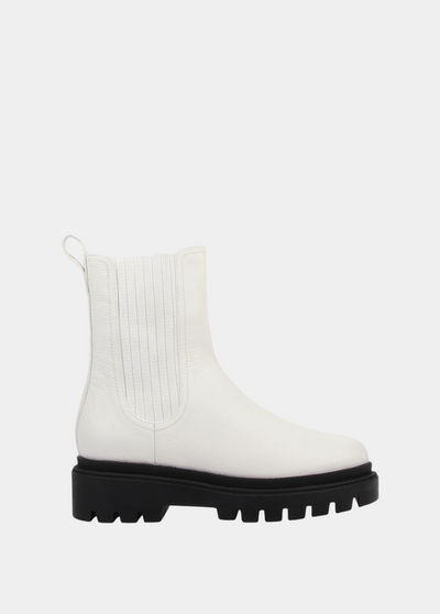 The Alpine Chelsea Boot White