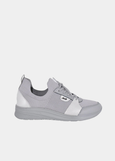 Forelli Ice Grey Nubuck Orthopedic Comfort Sneakers