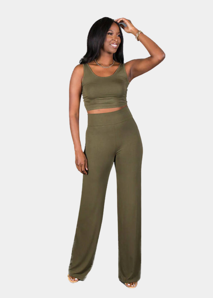 Geneva Pant - Olive