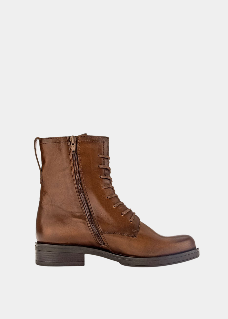 Gabor Classic Brown Leather Ankle Boots