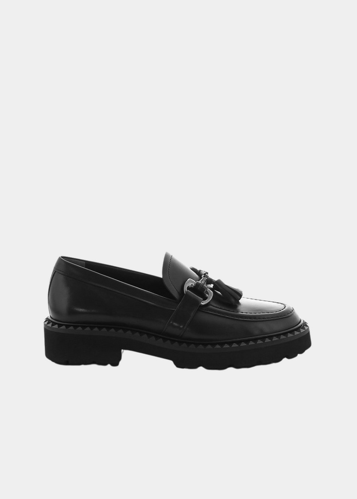 Kennel & Schmenger Premium Black Leather Loafers