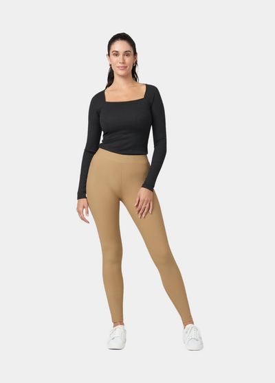 Tall Bronx Ribbed Leggings