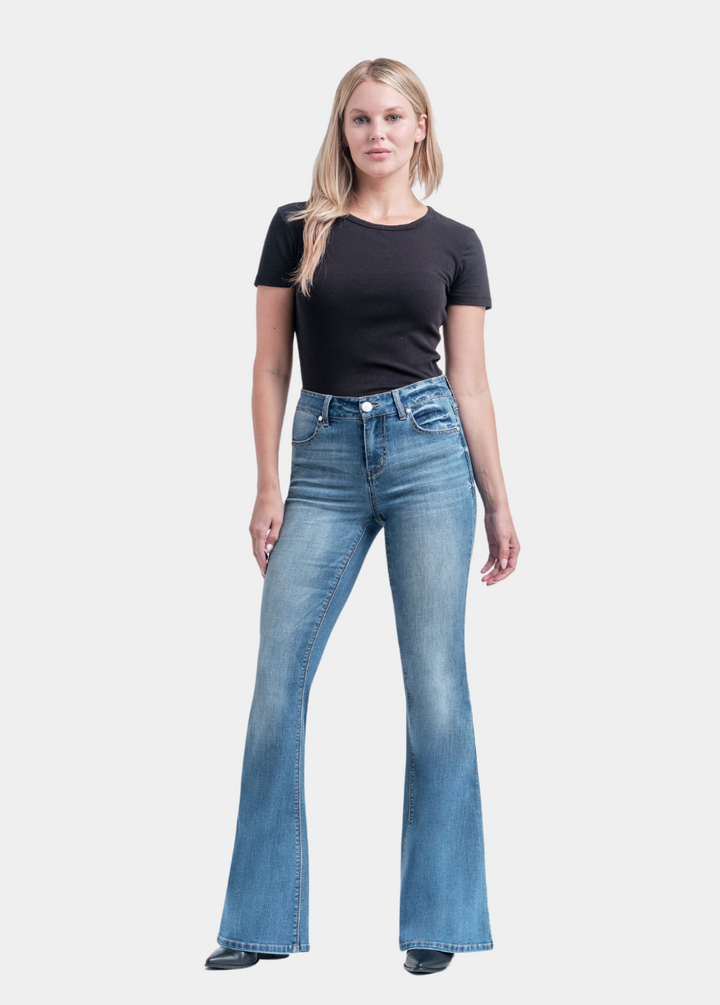 34” Vintage Mid-Rise Flare Jean in Jayden