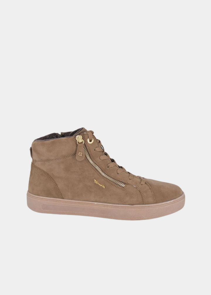 Tamaris Sporty Taupe Casual Booties