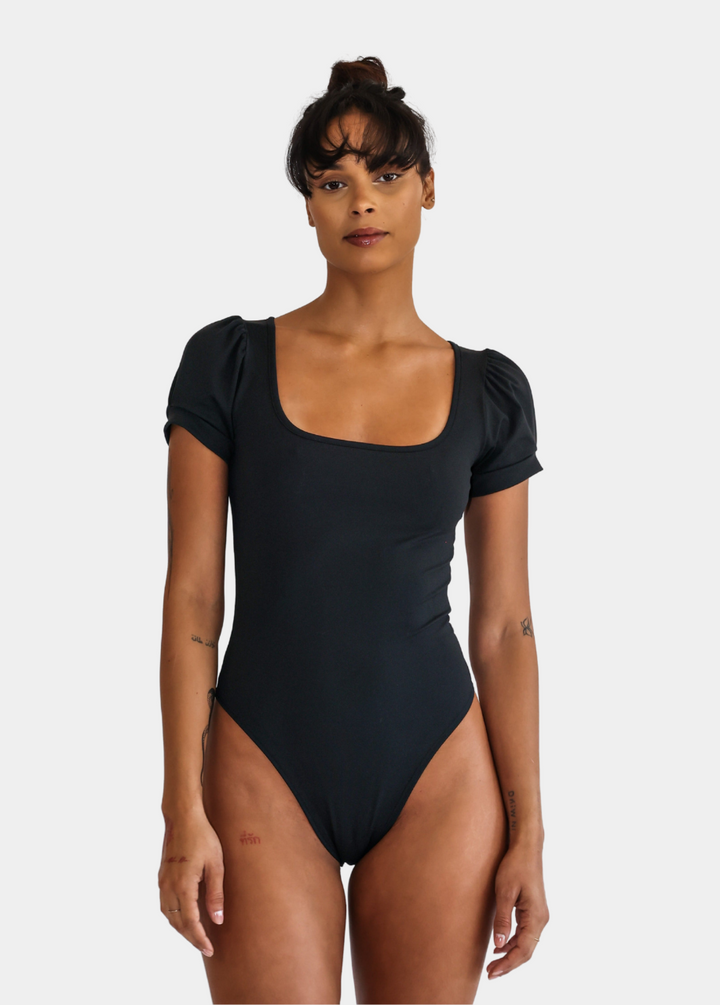 The Helen Puff Sleeve Bodysuit