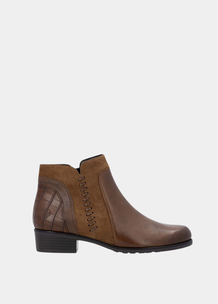 Remonte Dressy Brown Ankle Boots