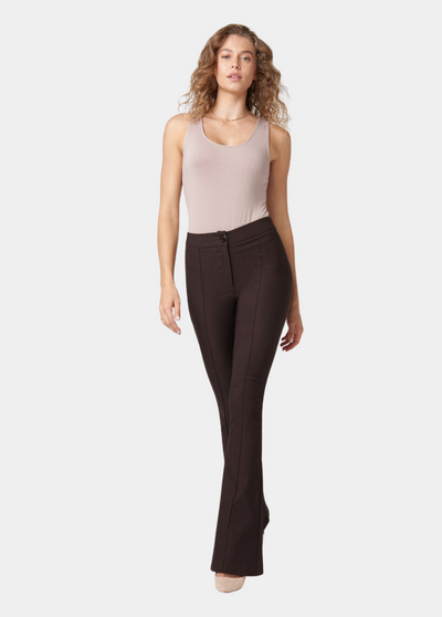 Tall High Waist Flare Dress Pants