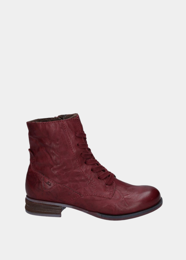 Josef Seibel Stylish Burgundy Ankle Boots