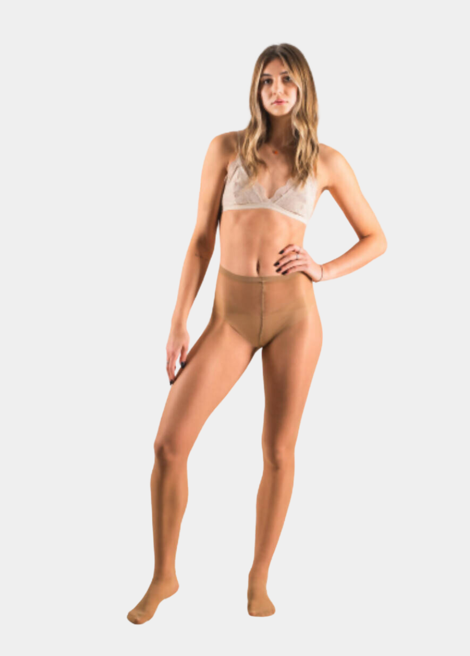 Sheer-To-Waist (Tan)