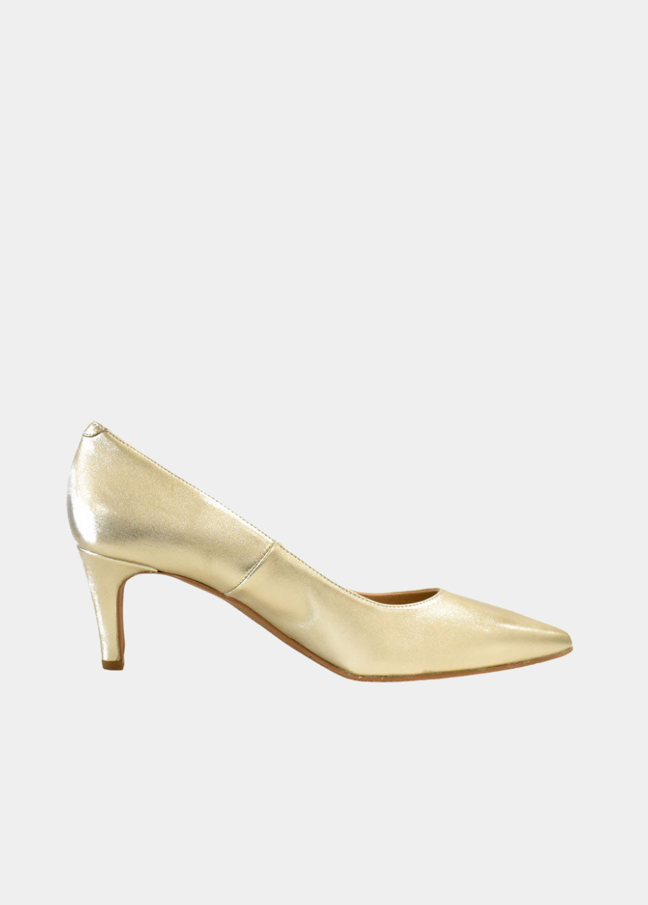 Cinderella Shoes Fabulous Metallic Gold Heels