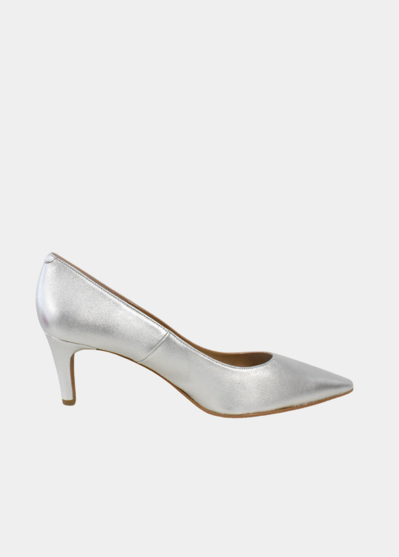 Cinderella Shoes Fabulous Metallic Silver Heels