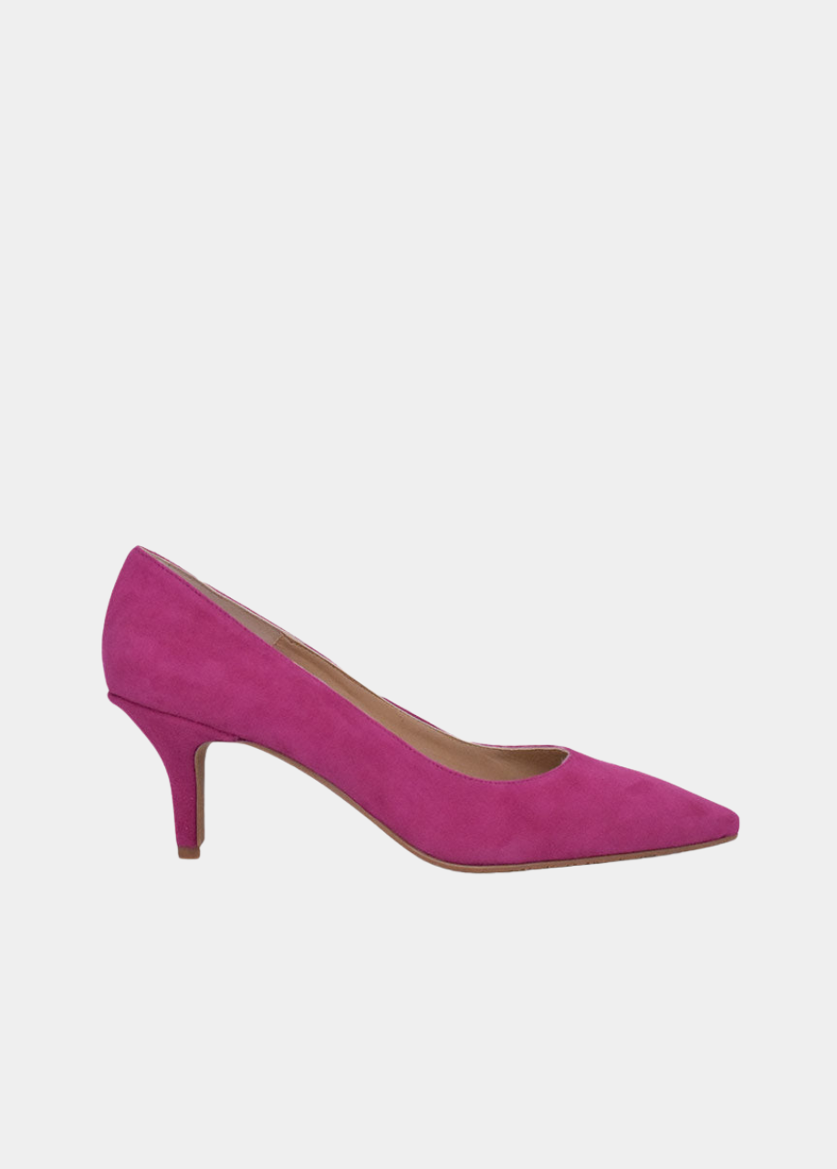 Cinderella Shoes Gorgeous Hot Pink Suede Stiletto Heel