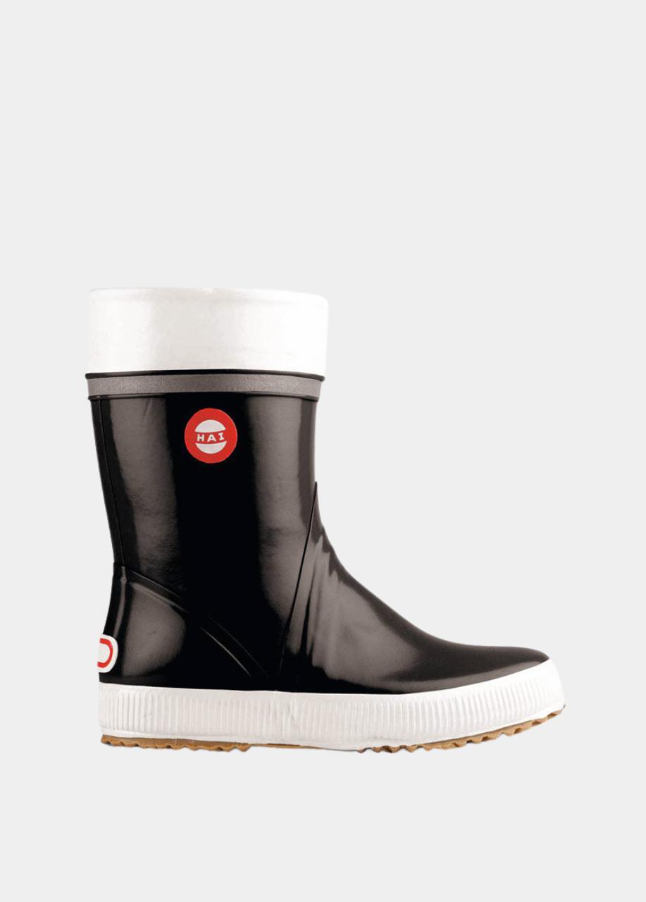 Stylish HAI Black Rubber Boots