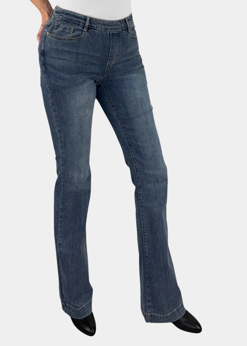 Pull On Tall Flare Jean