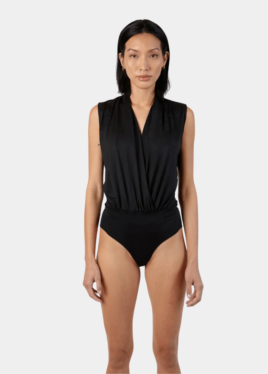 The Eleni Wrap Bodysuit