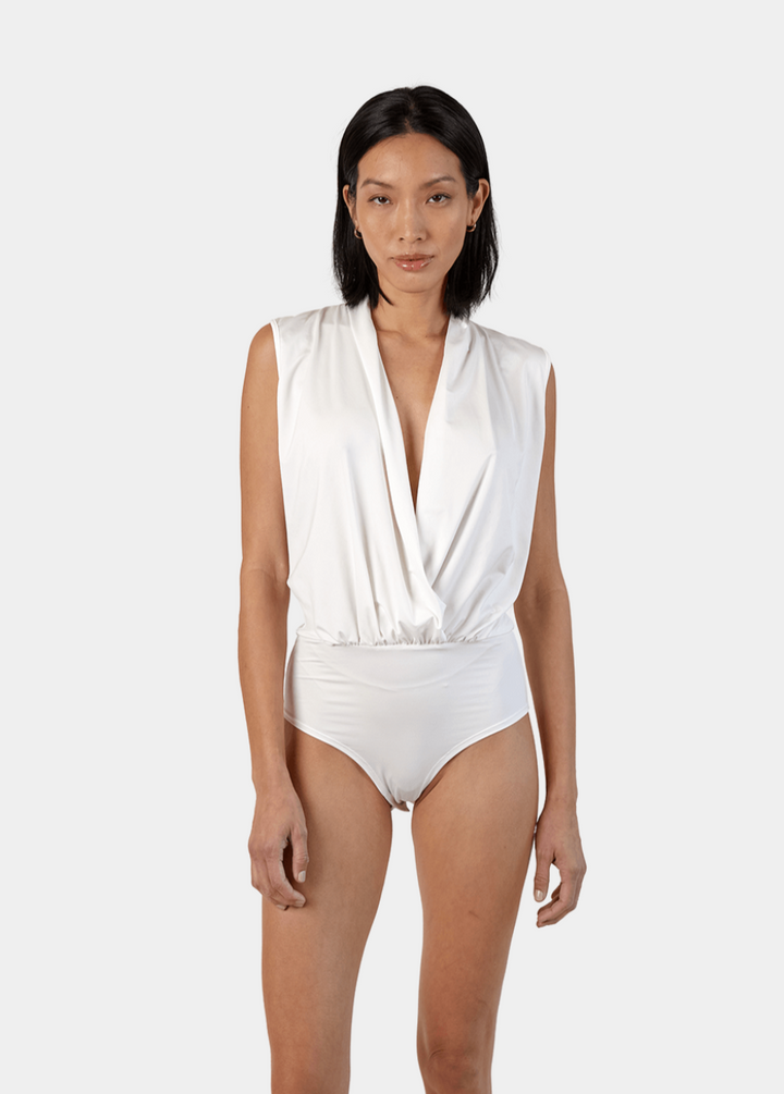 The Eleni Wrap Bodysuit