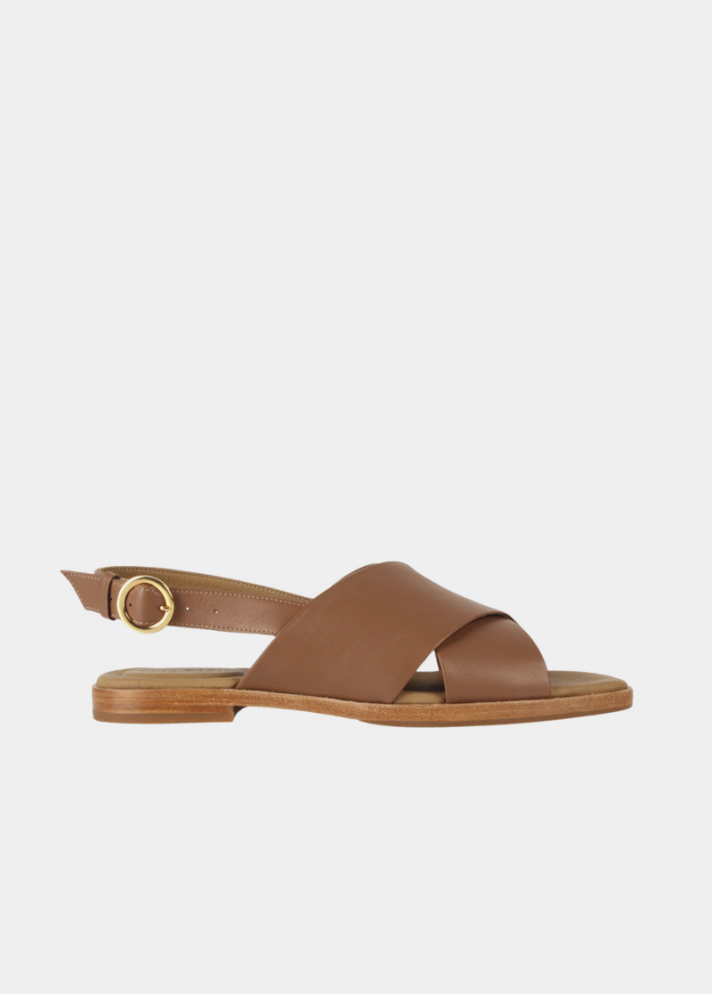 The Cross Town Sandal Praline