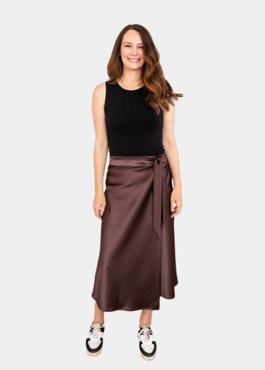 Asymmetrical Midi Skirt