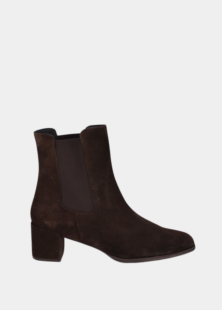 Cinderella Shoes Dark Brown Chelsea Style Ankle Boots