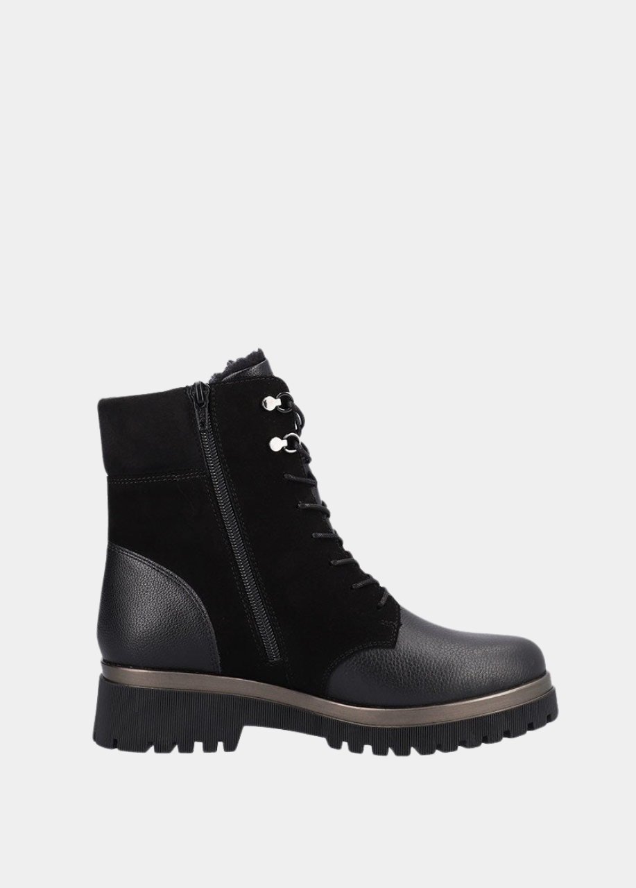 Remonte Fab Black Ankle Boots