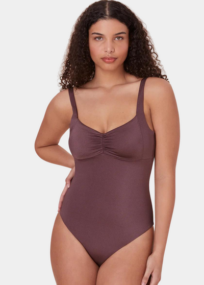 The Nadi One Piece - Satin - Licorice - Long Torso