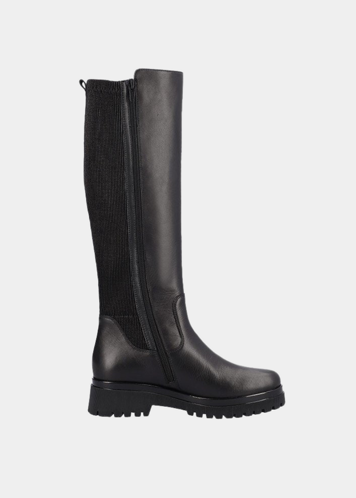 Remonte Stylish Black Long Boots