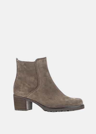 Gabor Classic Taupe Suede Ankle Boots