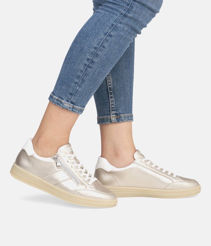 Remonte Fashionable Gold Trainers