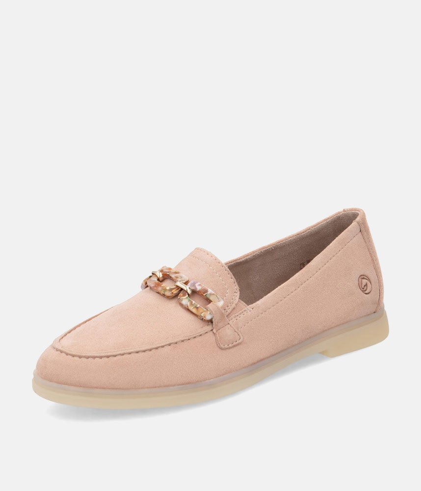 Remonte Pretty Rose Pink Loafers