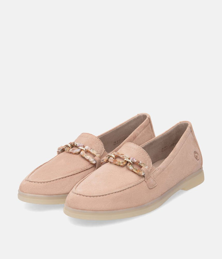 Remonte Pretty Rose Pink Loafers