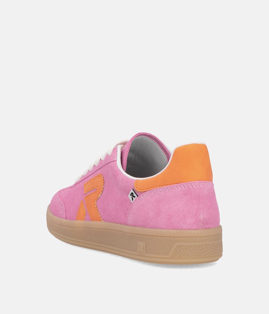 Rieker Gorgeous Rose Pink Trainers