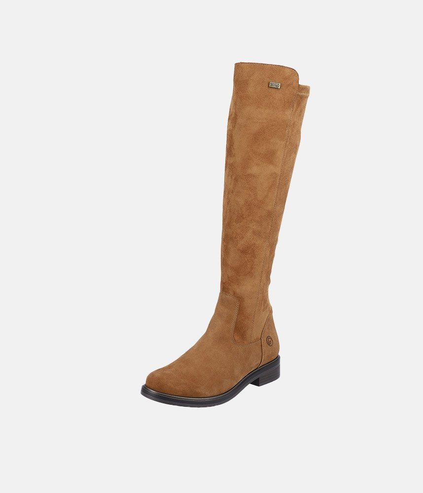 Remonte Fashionable Brown Suede Knee High Boots