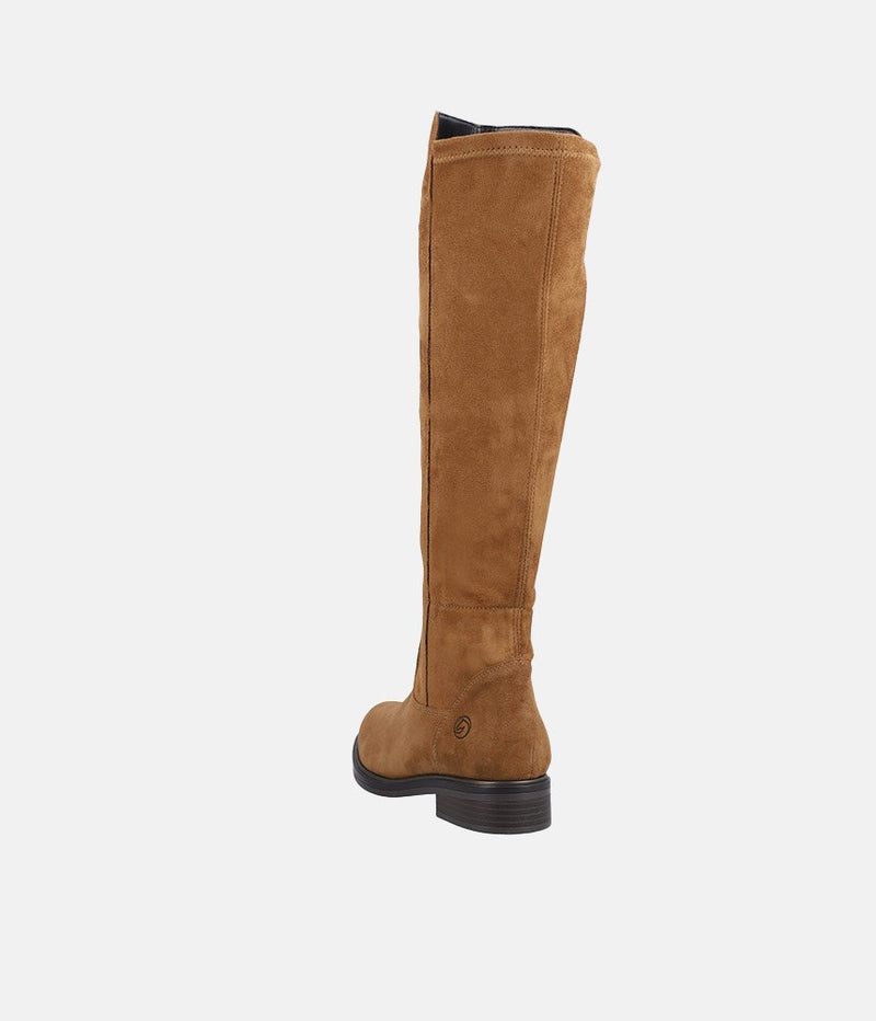 Remonte Fashionable Brown Suede Knee High Boots