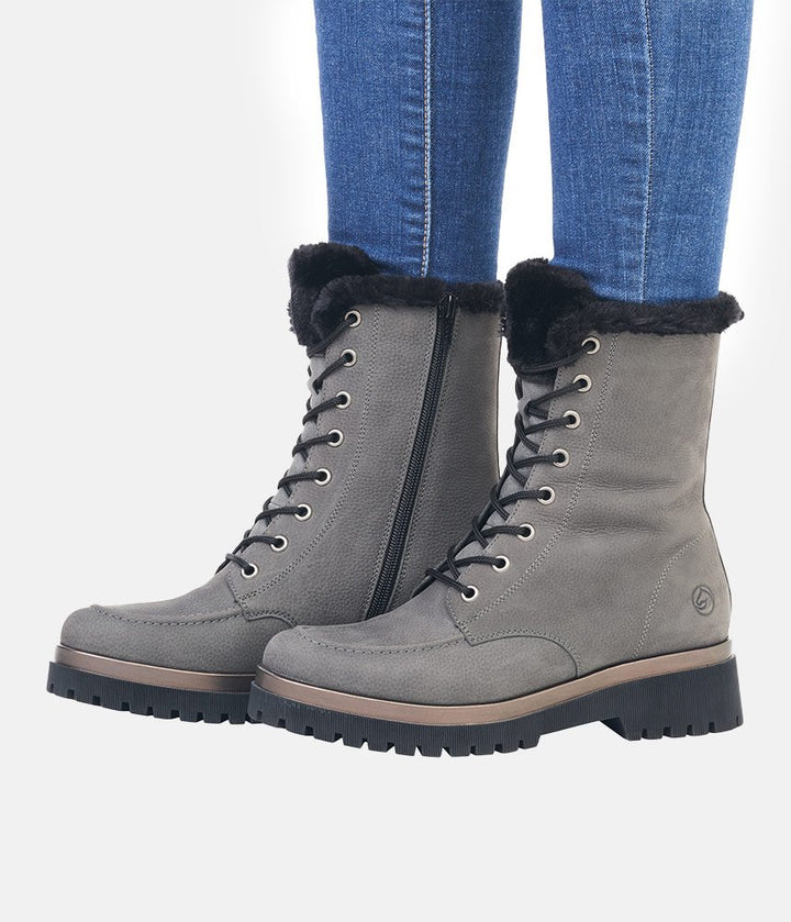 Remonte Gorgeous Grey Ankle Boots