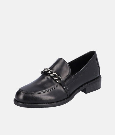 Remonte Stylish Black Loafers