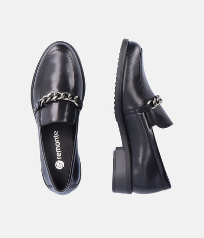 Remonte Stylish Black Loafers