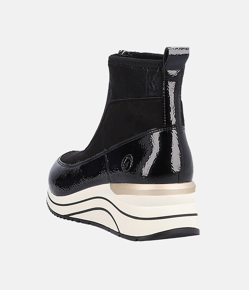 Remonte Sporty Front Zip Ankle Boots