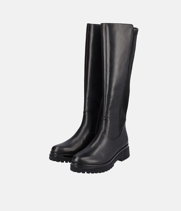 Remonte Stylish Black Long Boots