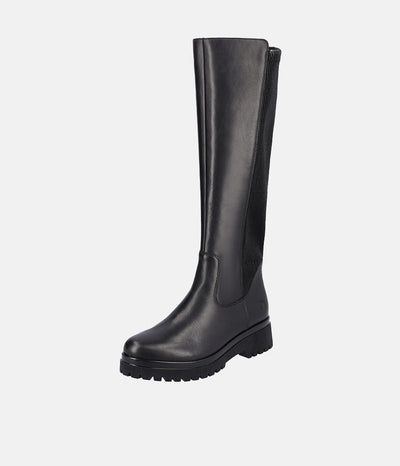 Remonte Stylish Black Long Boots