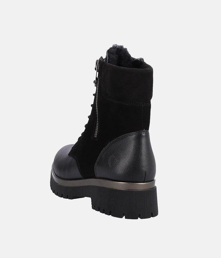 Remonte Fab Black Ankle Boots