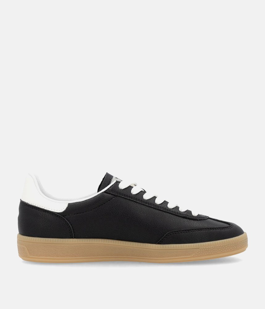 Rieker Stunning Black Leather Trainers