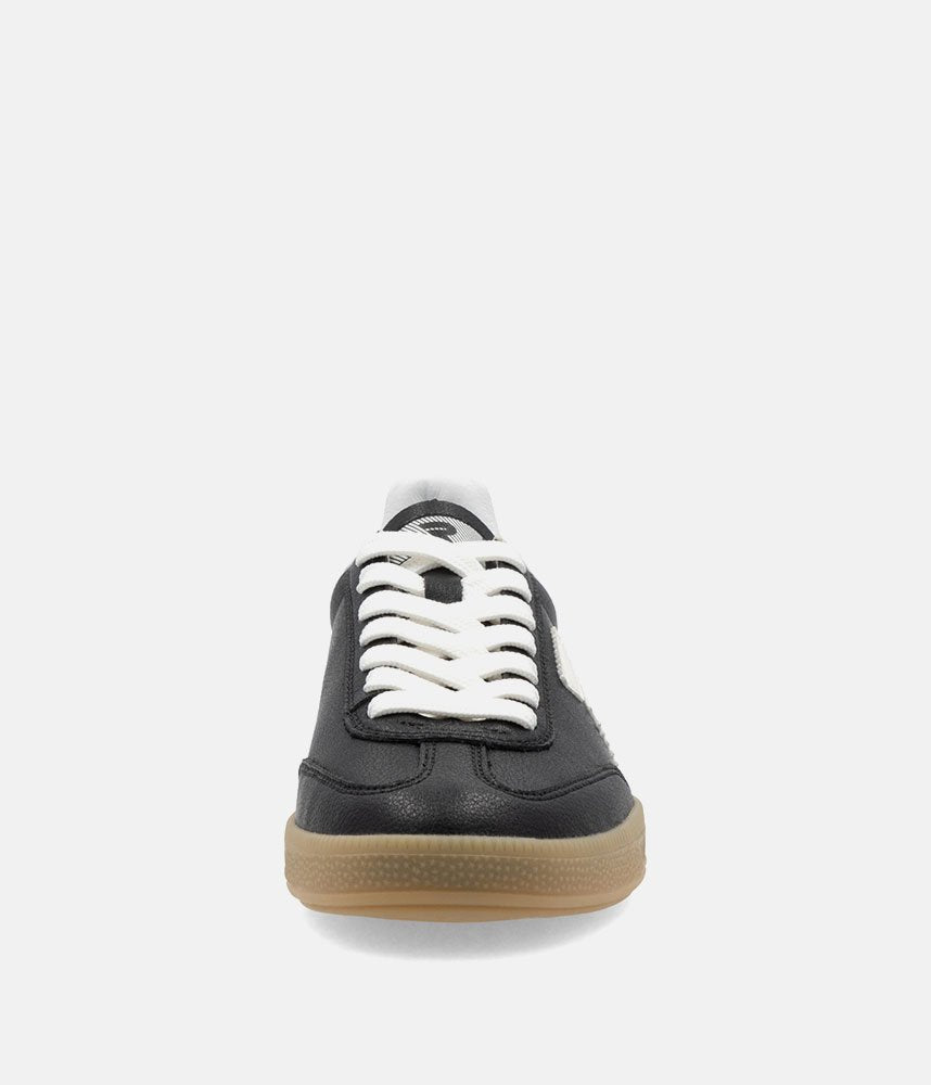 Rieker Stunning Black Leather Trainers